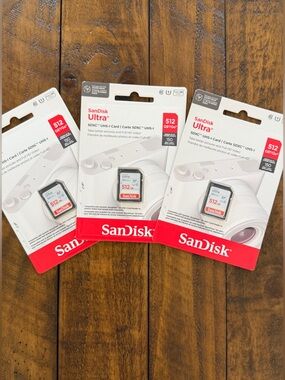 SanDisk Ultra - 512 GB (Set of 3)